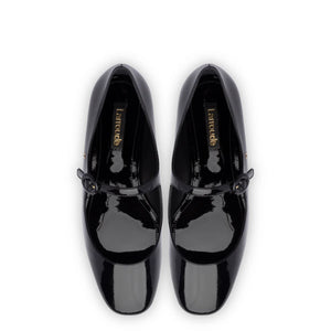 Larroude Blair Ballet Flat - Black Patent