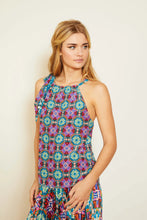 Load image into Gallery viewer, Caballero Caroline Kaleidoscope Batik Reversible Top