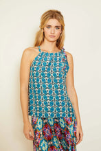 Load image into Gallery viewer, Caballero Caroline Kaleidoscope Batik Reversible Top