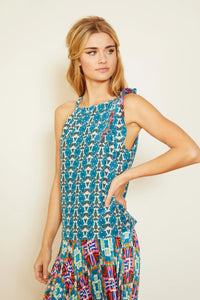 Caballero Caroline Kaleidoscope Batik Reversible Top