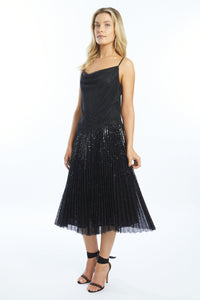 Caballero Kailey Sequin Skirt - Black