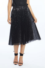 Load image into Gallery viewer, Caballero Kailey Sequin Skirt - Black