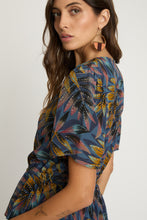 Load image into Gallery viewer, Caballero Rhea Top - Midnight Palm