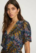 Load image into Gallery viewer, Caballero Rhea Top - Midnight Palm