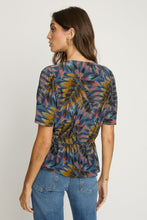Load image into Gallery viewer, Caballero Rhea Top - Midnight Palm