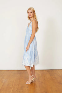 Caballero Skylar Dress - Sky Stripe