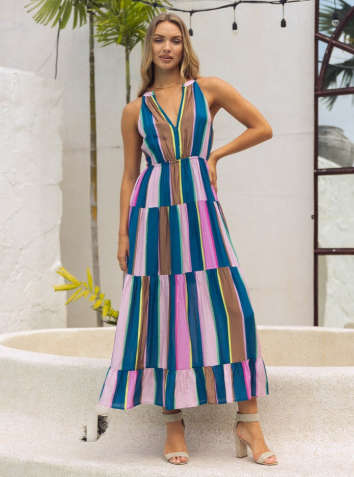 Caballero Brielle Maxi - Cabana Stripe