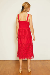 Caballero Liana Lace Dress - Viva Magenta