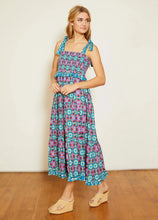 Load image into Gallery viewer, Caballero Delphine Kaleidoscope Batik Dress