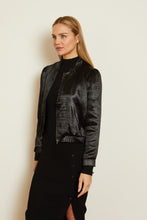 Load image into Gallery viewer, Caballero Lily Woven Jacket - Black Shiny