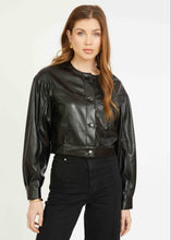 Load image into Gallery viewer, Caballero Sabrina Jacket - Black Vegan