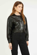 Load image into Gallery viewer, Caballero Sabrina Jacket - Black Vegan