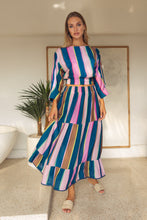 Load image into Gallery viewer, Caballero Josie Skirt - Cabana Stripe