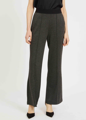 Caballero Cory Pant - Grey Houndstooth