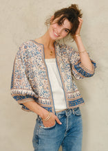 Load image into Gallery viewer, M.A.B.E. Cass Print Jacket - Navy