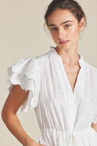 Trovata Iris Dress - Broderie Anglaise