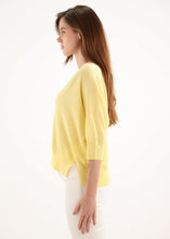Load image into Gallery viewer, ESTHÈME 3/4 Sleeve V-Neck Lurex Sweater - 2 Colors