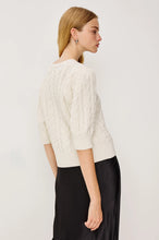 Load image into Gallery viewer, Rails Clarissa Cardigan - Ivory Cables