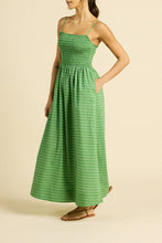Load image into Gallery viewer, Trovata Carmen Dress - Green Medallion