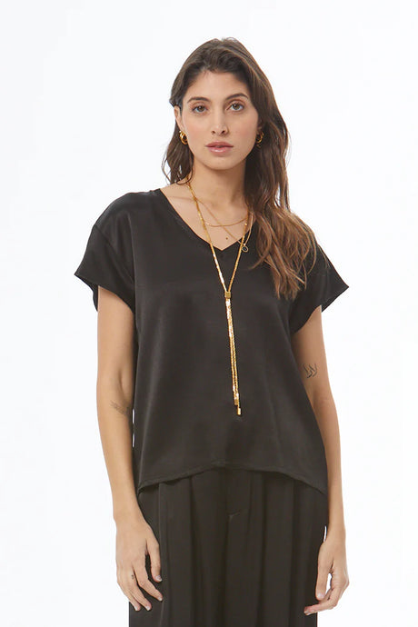 Young Fabulous & Broke Spenz Boxy Tee - Black