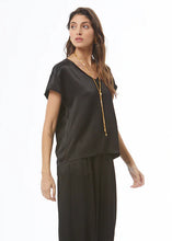 Load image into Gallery viewer, Young Fabulous &amp; Broke Spenz Boxy Tee - Black