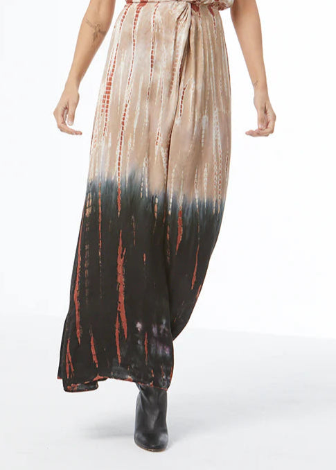 Young Fabulous & Broke Felicity Skirt - Nut Bamboo Ombre