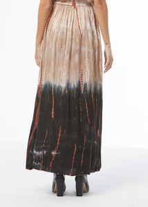 Young Fabulous & Broke Felicity Skirt - Nut Bamboo Ombre