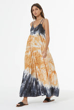 Load image into Gallery viewer, Young Fabulous &amp; Broke Patio Poplin Dress - Sunbaked Spiral Wash