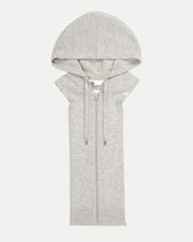 Load image into Gallery viewer, Veronica Beard Cashmere Hoodie Dickey - Grey