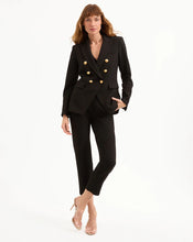 Load image into Gallery viewer, Veronica Beard Renzo Slim-Leg Pant - Black Gold