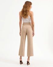 Load image into Gallery viewer, Veronica Beard Aubrie Linen Pant - Khaki Melange