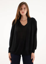 Load image into Gallery viewer, ESTHÈME Open Cardigan - Black