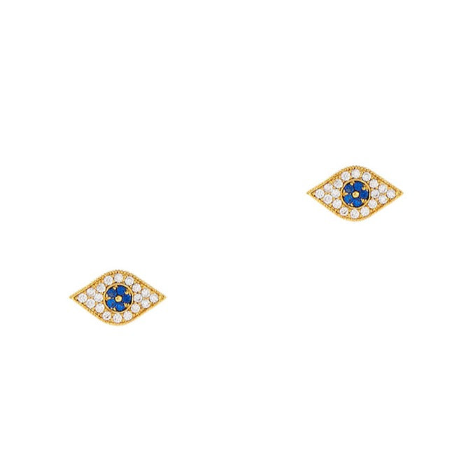 Tai Pave Mini Evil Eye Earrings - 2 Colors
