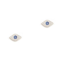 Load image into Gallery viewer, Tai Pave Mini Evil Eye Earrings - 2 Colors