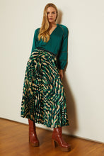 Load image into Gallery viewer, Caballero Mia Skirt - Rhythmic Zebra