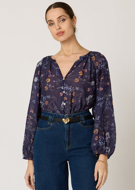 Cleobella Indira Ankle Dress - Majorca Blue