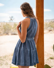 Load image into Gallery viewer, Change of Scenery Charlotte Dress - Stonewash