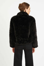 Load image into Gallery viewer, Caballero Ivanna Jacket - Black Faux Fur