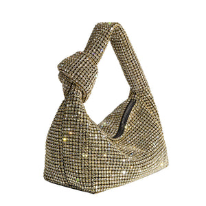 Melie Bianco Reena Small Top Handle Bag - Gold