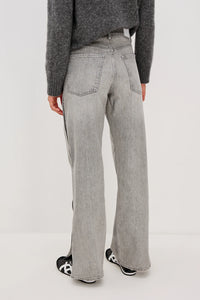 Rails Del Mar Boyfriend Jeans - Stone Grey Studded