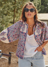 Load image into Gallery viewer, M.A.B.E. Della Jacket - Blue/Red