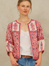 Load image into Gallery viewer, M.A.B.E. Della Jacket - Red/Navy