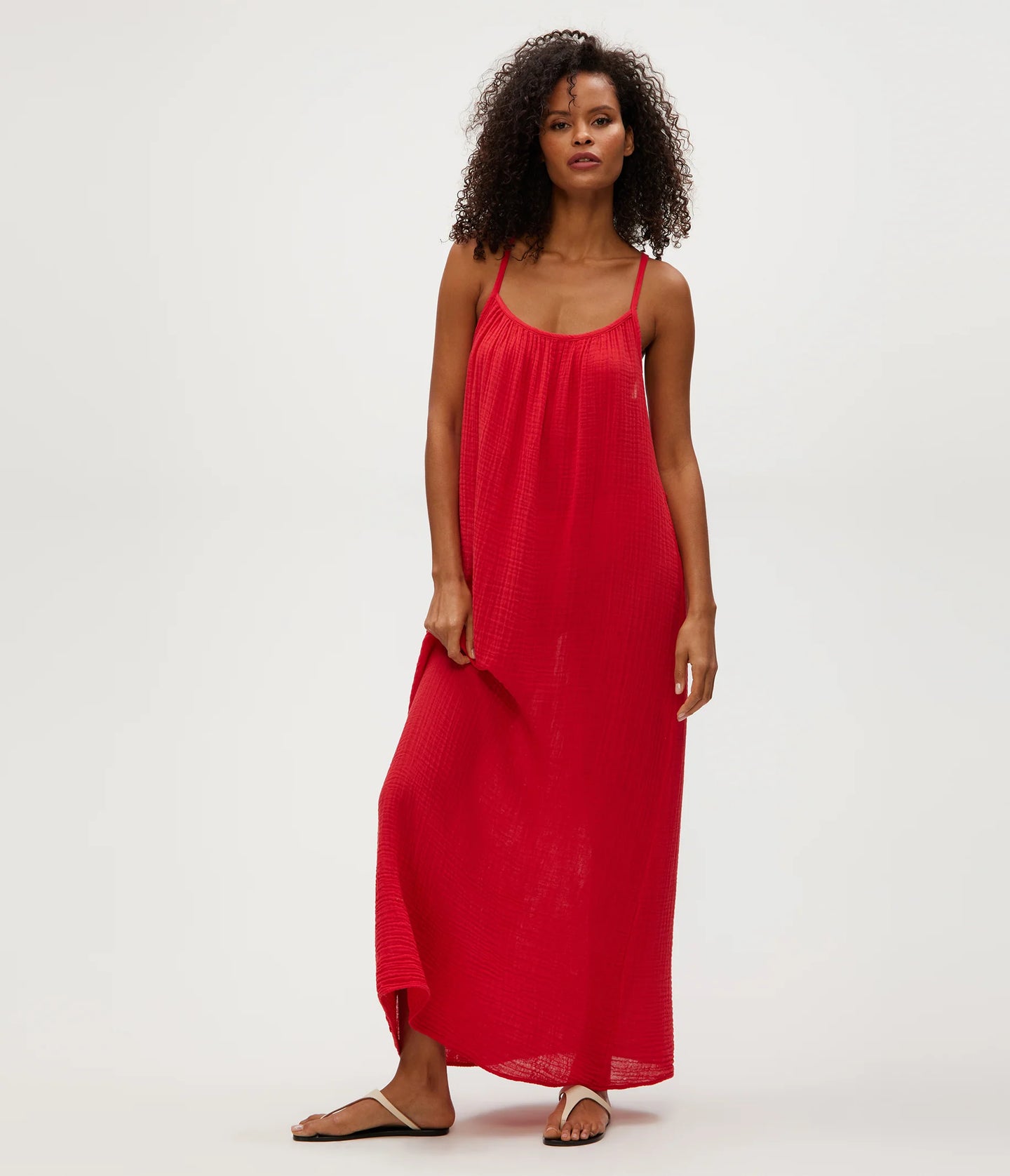 Michael Stars Jude Maxi Dress - Rumba