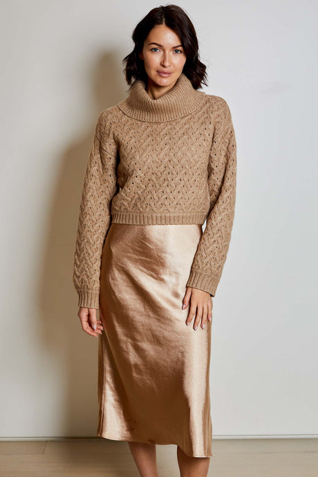 DH New York Ani Sweater Dress Combo - Almond