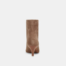 Load image into Gallery viewer, Dolce Vita Dee Booties - Truffle Suede