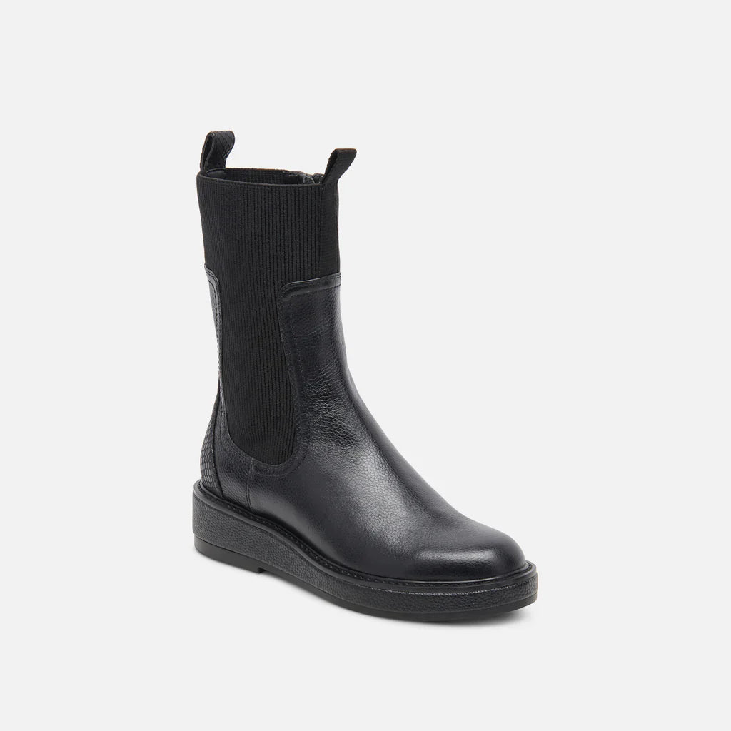 Dolce Vita Elyse H2O Boots - Black Leather