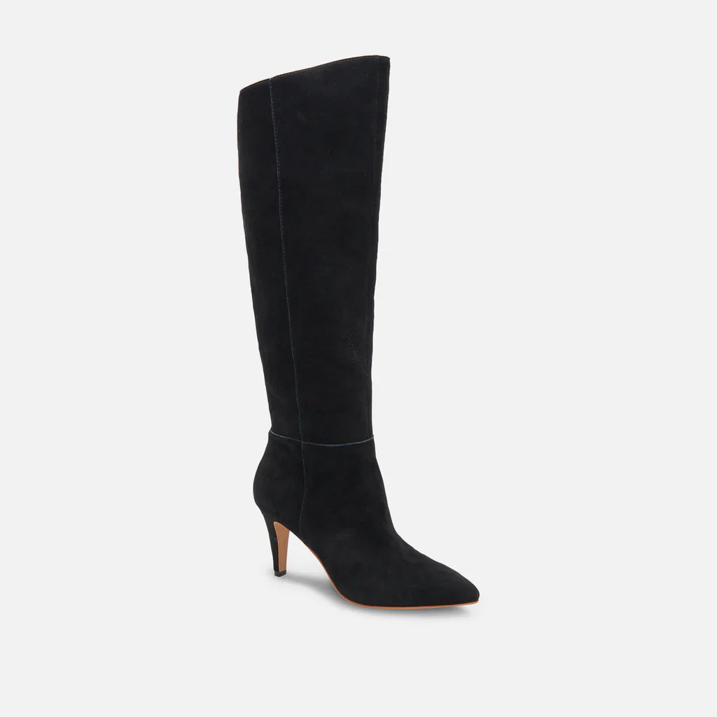 Dolce Vita Haze Boots - Onyx Suede