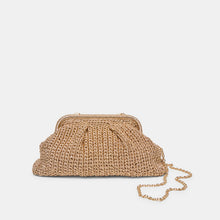 Load image into Gallery viewer, Dolce Vita Ione Crochet Clutch - Gold