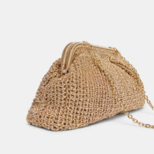 Load image into Gallery viewer, Dolce Vita Ione Crochet Clutch - Gold