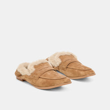 Load image into Gallery viewer, Dolce Vita Cloey Plush Loafers - Lt Brown Suede
